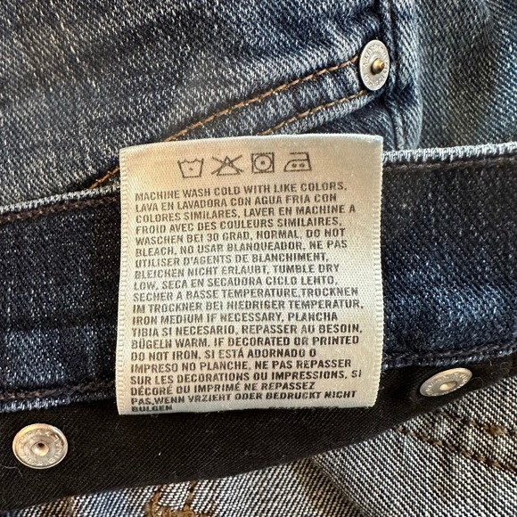 Citizens of Humanity Dylan Relaxed Boy High Rise Button Fly Denim Jeans Sz 26 - Picture 11 of 16